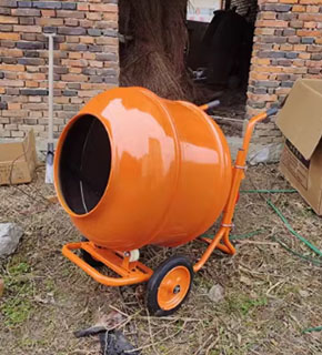 350升小型水泥砂浆搅拌机